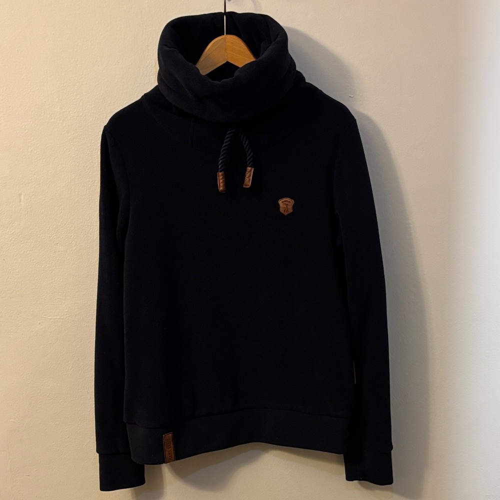 Naketano Black Cowl Neck Sweater